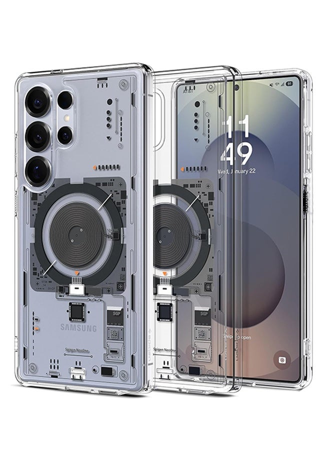 غطاء حماية هجين فائق من نوع MagFit لهاتف سامسونج جالاكسي S25 ULTRA مع تقنية MagSafe (2025) - نيو ون - Image 1